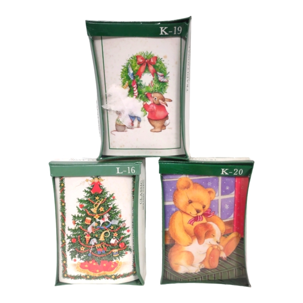 Classic and Traditional Holiday Christmas Card Bundle